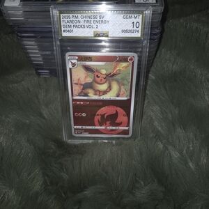 Graded Eeveelution Card Lot- You Get All 3